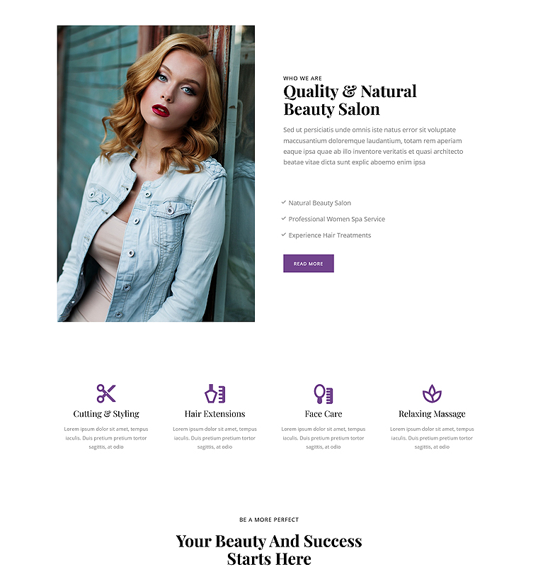 About Page – Patterns Beauty Kits
