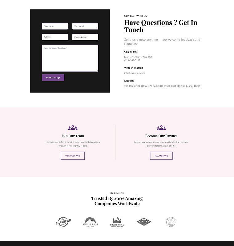 Contact Page – Patterns Beauty Kits